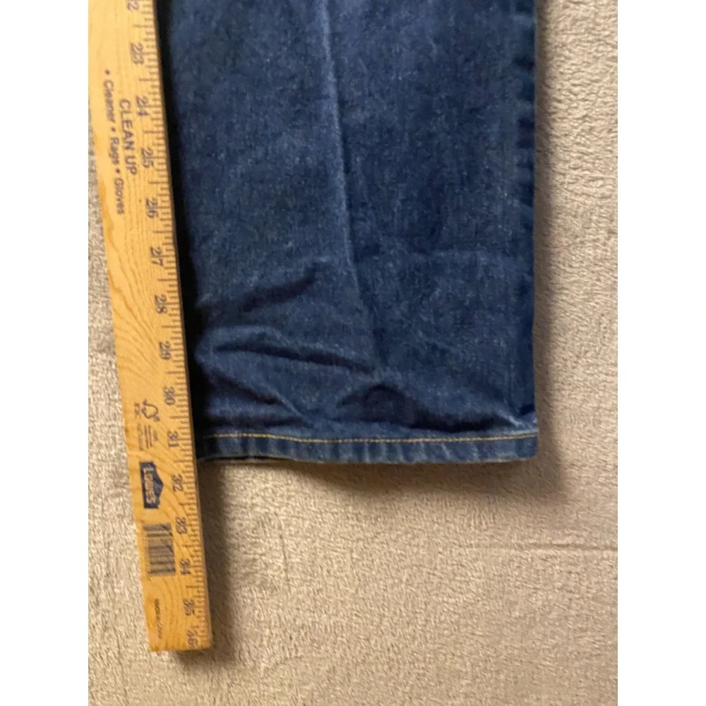 Carhartt FR Jeans Men's 34x32 Blue Flame Resistant Denim Straight Leg Work Pants